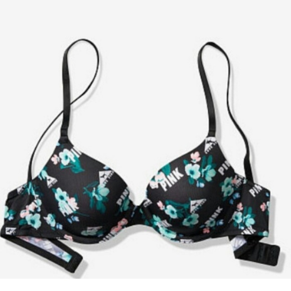 PINK by Victoria secret wear everywhere T-shirt lightly lined bra - Picture 3 of 5